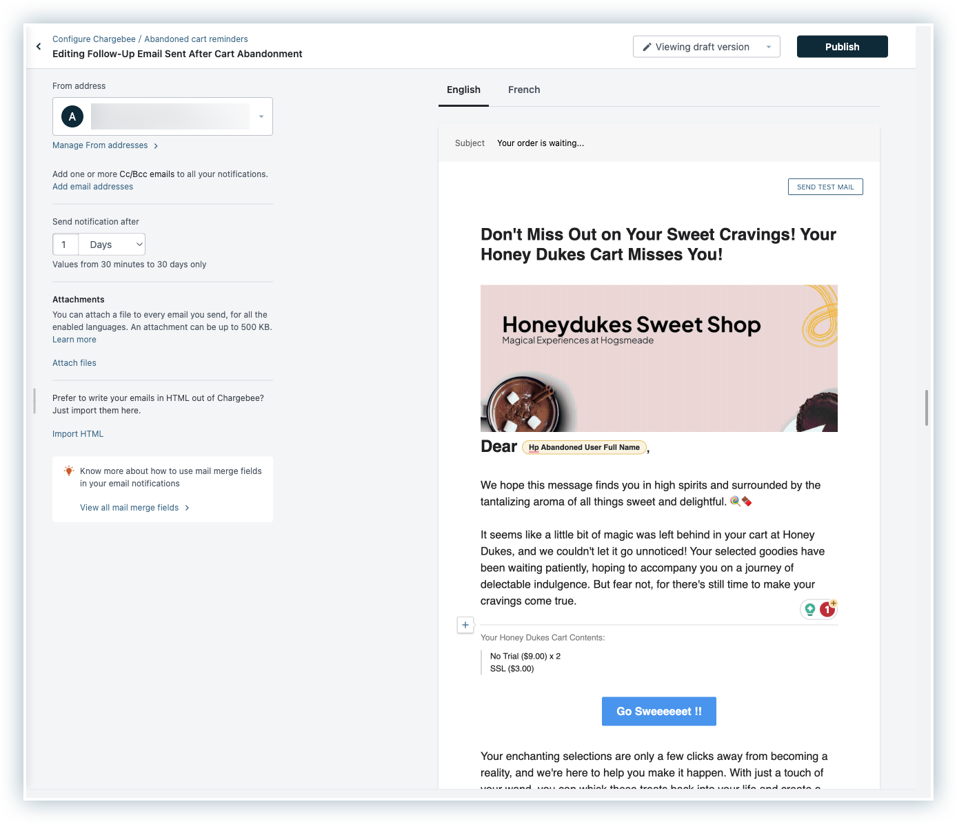 Sample Email