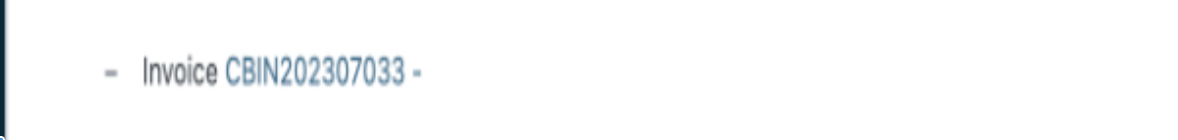 Example of sync error in Chargebee